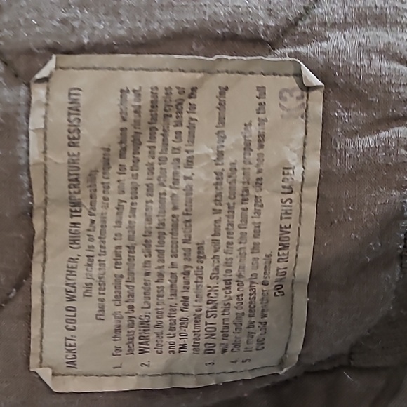 US Military Cold Weather Jacket - Picture 8 of 8